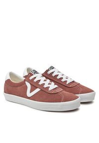 Vans Tenisówki Sport Low VN000D09C9J1 Pomarańczowy. Kolor: pomarańczowy. Materiał: zamsz, skóra. Styl: sportowy #6