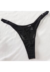 Intica - Komplet bielizny czteroczęściowy z delikatnych materiałów Joanie. Kolor: czarny. Materiał: materiał #4