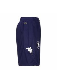 Kappa - Spodenki treningowe dla dzieci SM Caen Ahora Pro 7 2023/24. Kolor: niebieski. Styl: sportowy