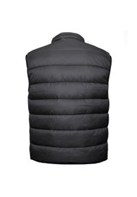 Champion - Bezrękawnik fitness męski Down Vest. Kolor: szary. Materiał: poliamid. Długość rękawa: bez rękawów. Sport: fitness