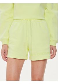 New Balance Szorty sportowe Hyperembossed WS41550 Zielony Regular Fit. Kolor: zielony. Materiał: syntetyk, bawełna #1