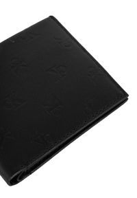 Calvin Klein Jeans Portfel | K50K5104370GJ | Monogram Soft | Mężczyzna | Czarny. Kolor: czarny. Materiał: skóra. Wzór: aplikacja #4