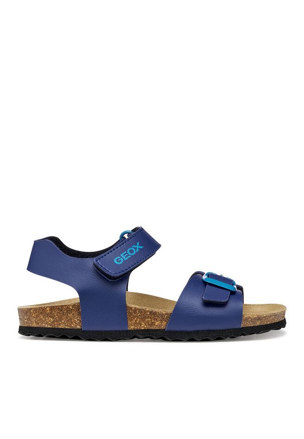 Sandały Geox. Kolor: niebieski