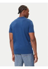 Calvin Klein Jeans T-Shirt Center Monogram LV04RC857G Niebieski Regular Fit. Kolor: niebieski. Materiał: bawełna #5