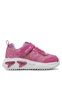 Geox Sneakersy J Assister Girl J45E9D 09LHH C8238 M Różowy. Kolor: różowy