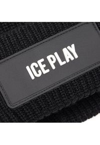 Ice Play Czapka 22I U1M1 3042 9014 9000 Czarny. Kolor: czarny. Materiał: materiał, wełna #2