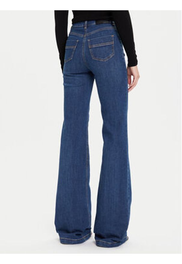 Elisabetta Franchi Jeansy PJ-02D-56E2-V440 Niebieski Regular Fit. Kolor: niebieski