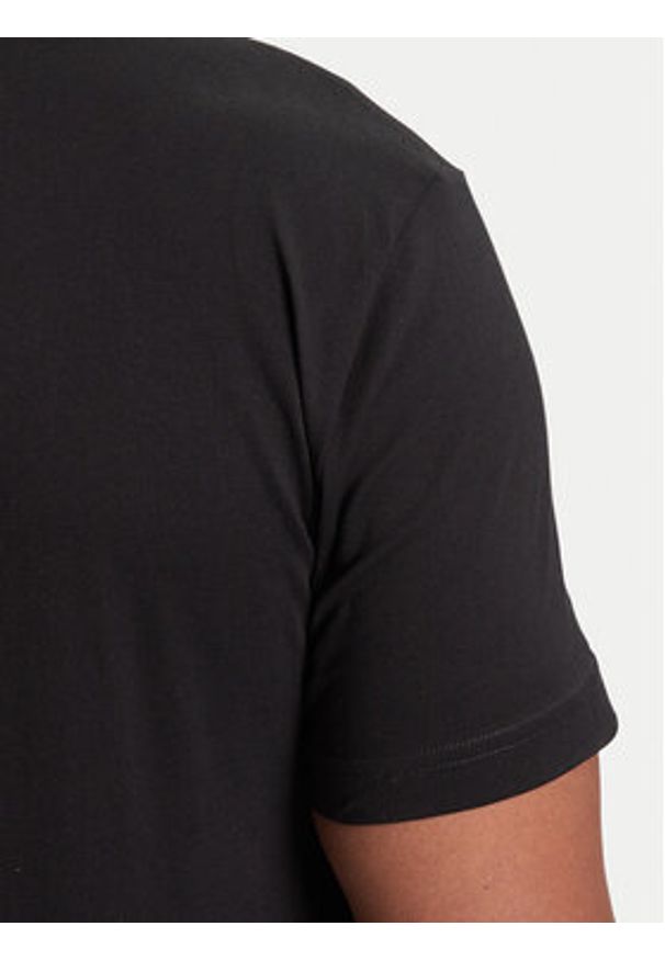 EA7 Emporio Armani T-Shirt 7M000898 AF10375 UC001 Czarny Regular Fit. Kolor: czarny. Materiał: bawełna