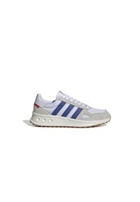 Adidas - Kapcie ADIDAS RUN 84 Biały. Kolor: szary, biały, wielokolorowy. Materiał: tkanina. Sport: bieganie