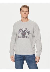 Guess Jeans Bluza M5RQ40 KCPR1 Szary Regular Fit. Kolor: szary. Materiał: bawełna #1