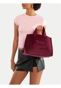 Juicy Couture Torebka BIJXT8701WPO Bordowy. Kolor: czerwony