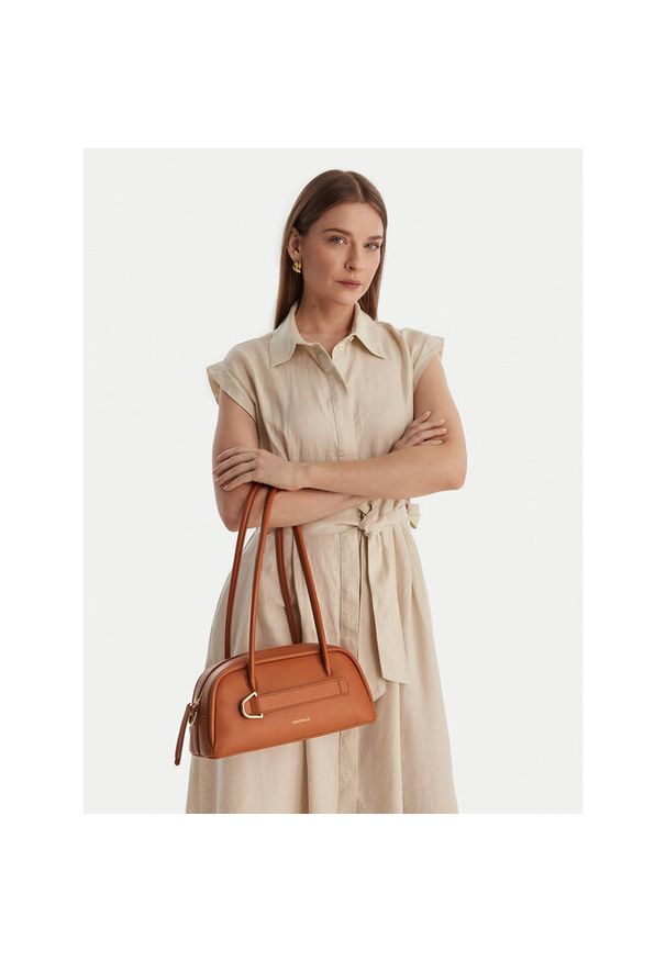 Torebka Coccinelle. Kolor: brązowy