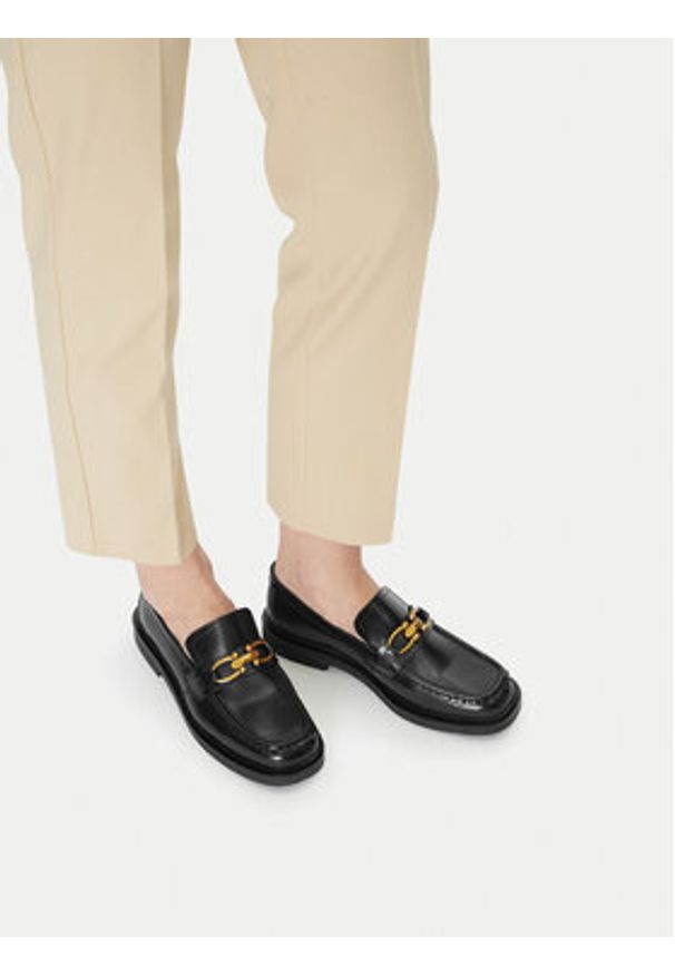 Beverly Hills Polo Club Loafersy WI34-DOVER-01 Czarny. Kolor: czarny. Materiał: skóra