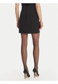 Elisabetta Franchi Spódnica mini GO-167-61E2-V320 Czarny Regular Fit. Kolor: czarny. Materiał: syntetyk #4