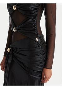 Babylon Sukienka wieczorowa S00822 Czarny Slim Fit. Kolor: czarny. Materiał: syntetyk. Styl: wizytowy #5