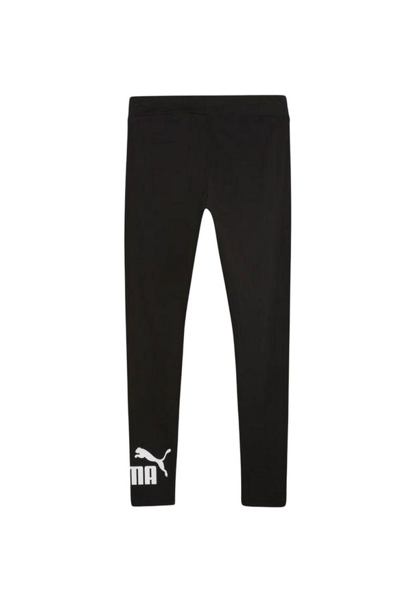 Puma - Legginsy Damskie Logo Essential No.1. Kolor: czarny. Sport: turystyka piesza