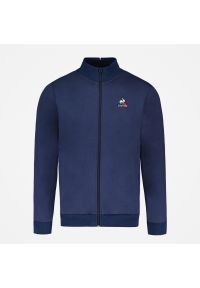 Le Coq Sportif - Bluza dresowa sportowa męska ESS FZ Sweat N°4 M. Kolor: niebieski. Materiał: dresówka
