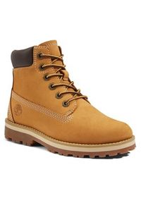 Timberland Trapery Courma Kid Traditional6In TB0A27BB2311 Brązowy. Kolor: brązowy. Materiał: nubuk, skóra #7