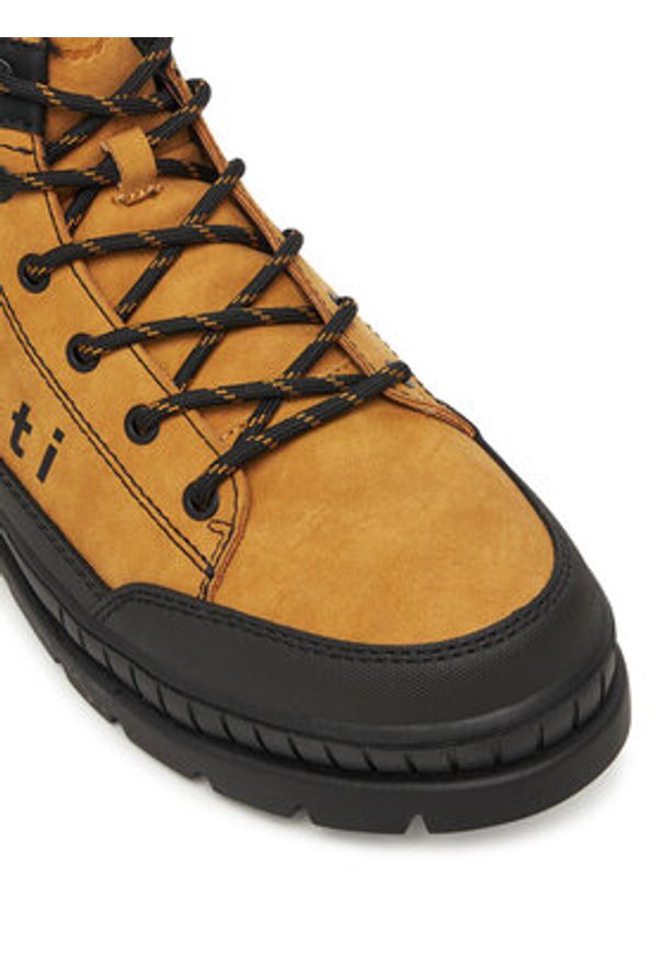 Bugatti Trapery 325-AGA52-5050 Żółty. Kolor: żółty. Materiał: skóra