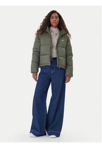 Tommy Jeans Kurtka zimowa DW0DW21625 Zielony Regular Fit. Kolor: zielony. Materiał: syntetyk. Sezon: zima