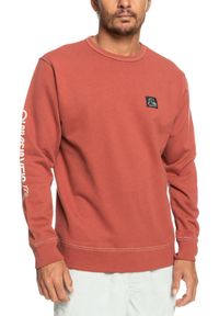 Bluza sportowa męska Quiksilver The Orginal. Kolor: pomarańczowy. Materiał: bawełna