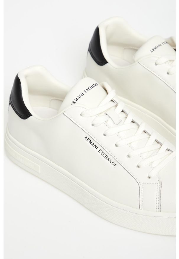 Armani Exchange - Sneakersy męskie skórzane ARMANI EXCHANGE. Materiał: skóra