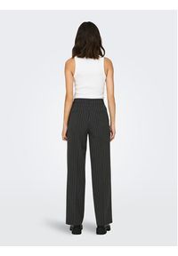 only - ONLY Spodnie materiałowe 15304267 Szary Straight Fit. Kolor: szary. Materiał: wiskoza