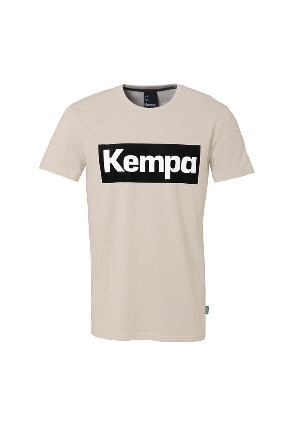 KEMPA - Koszulka Kempa Promo. Kolor: beżowy. Sport: piłka nożna