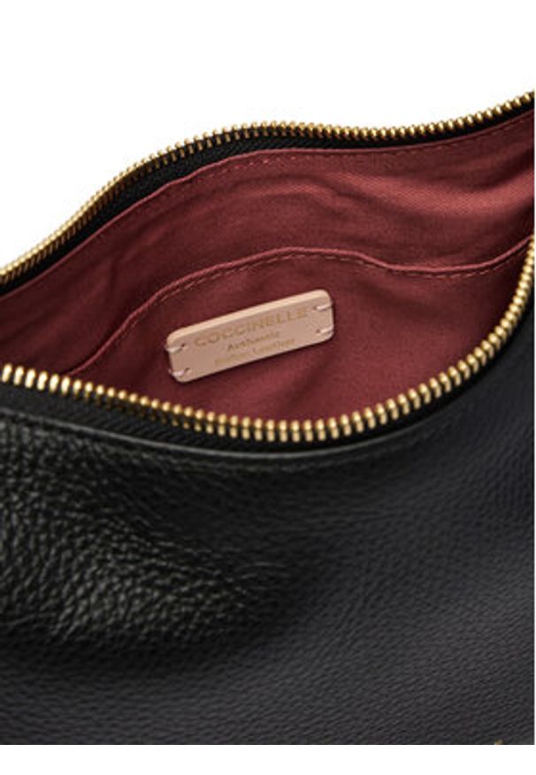 Coccinelle Torebka UK8 Coccinellefujiko E5 U8K 53 01 01 Czarny. Kolor: czarny. Materiał: skórzane