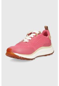GANT - Gant sneakersy Trazyn 24538730.G545 kolor różowy. Nosek buta: okrągły. Zapięcie: sznurówki. Kolor: różowy. Materiał: materiał, skóra, guma, włókno. Obcas: na platformie #2