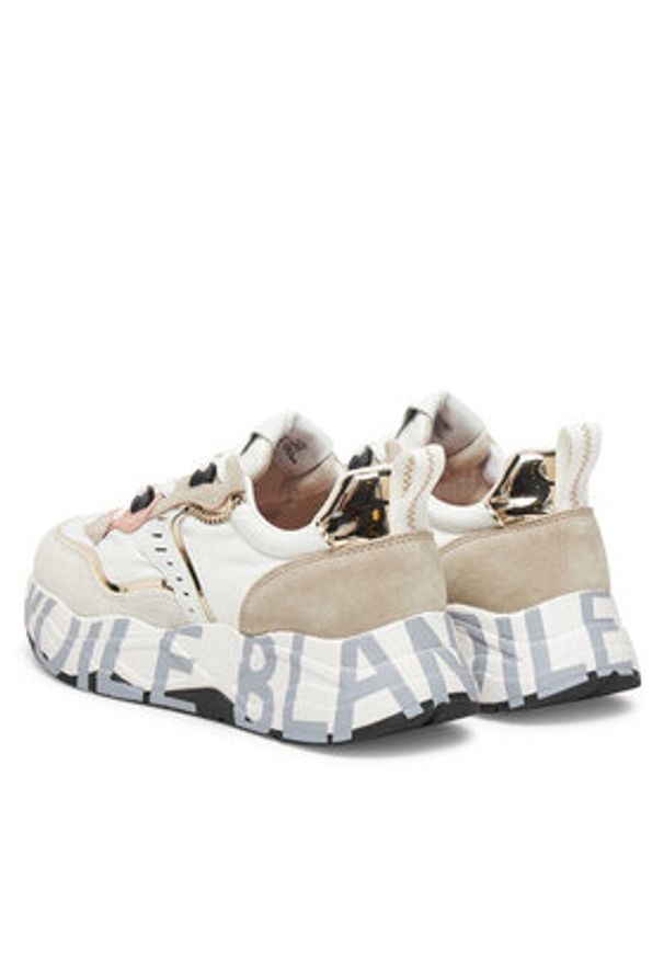 Voile Blanche Sneakersy Club105 0012017475.08.1N61 Biały. Kolor: biały. Materiał: materiał