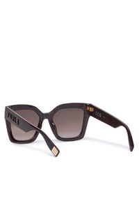 Furla Okulary przeciwsłoneczne WD00121 JT0000 2460S Brązowy. Kolor: brązowy #4