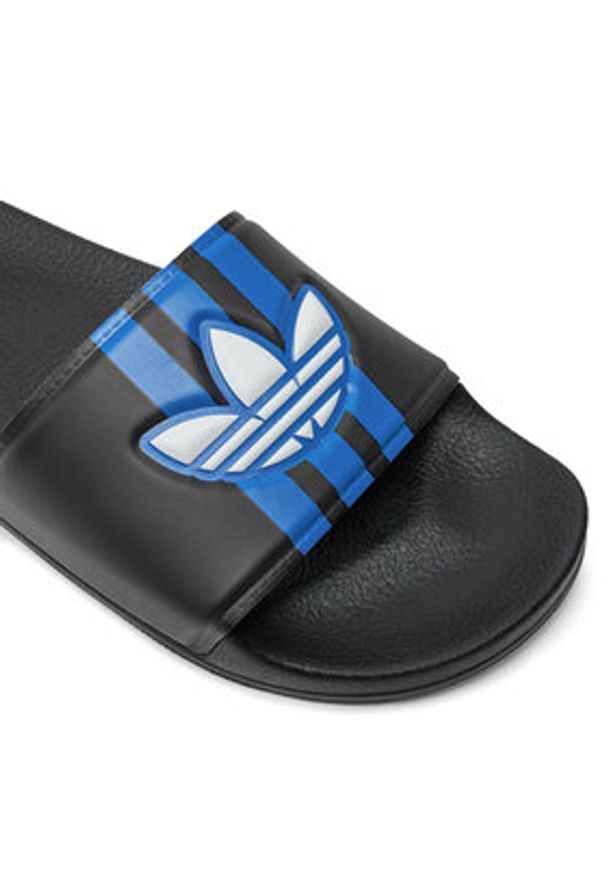 Adidas - adidas Klapki Adilette IG9265 Czarny. Kolor: czarny. Materiał: skóra