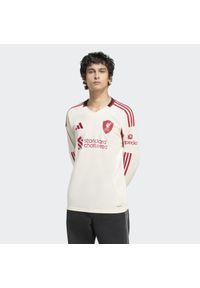 Adidas - Koszulka Liverpool FC 25/26 Long Sleeve Away. Kolor: biały. Długość rękawa: długi rękaw. Sport: piłka nożna #1