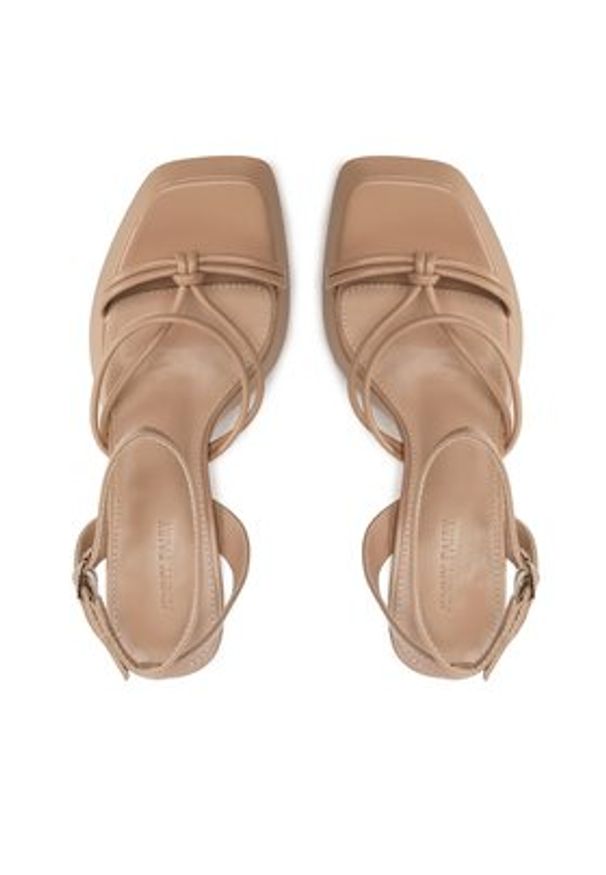 Jenny Fairy Sandały WSS20741-01 Beżowy. Kolor: beżowy. Materiał: skóra