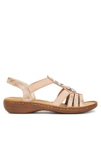 Rieker Sandały CEO-60855-31 Różowy. Kolor: różowy. Materiał: syntetyk #1