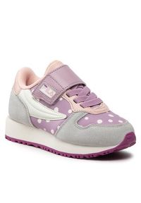 Fila Sneakersy Retroque Velcro Kids FFK0036.43067 Fioletowy. Kolor: fioletowy. Materiał: zamsz, skóra