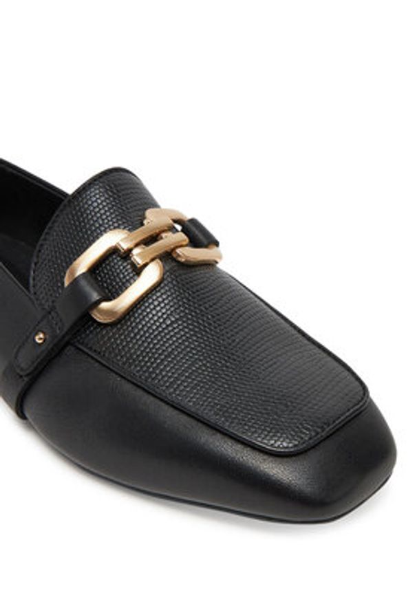 Clarks Lordsy Ubree15 Lily 26181332 Czarny. Kolor: czarny. Materiał: skóra