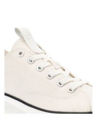 Białe Sneakersy Tamaris Wygodne Codzienne Buty Damskie. Okazja: na co dzień. Kolor: biały. Materiał: materiał, skóra. Szerokość cholewki: normalna. Obcas: na platformie #6