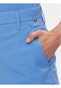 TOMMY HILFIGER - Tommy Hilfiger Szorty materiałowe WW0WW41769 Niebieski Regular Fit. Kolor: niebieski. Materiał: bawełna #5