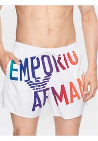 Emporio Armani Underwear Szorty kąpielowe 211740 3R424 93610 Biały Regular Fit. Kolor: biały. Materiał: syntetyk #1