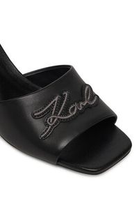 Karl Lagerfeld - KARL LAGERFELD Klapki Plaza II KL32400 Czarny. Kolor: czarny. Materiał: skóra #6