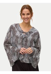 Vero Moda Bluzka Tara 10346962 Błękitny Regular Fit. Kolor: niebieski. Materiał: wiskoza #1