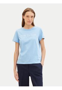 Tom Tailor T-Shirt 1041288 Błękitny Regular Fit. Kolor: niebieski. Materiał: bawełna #3