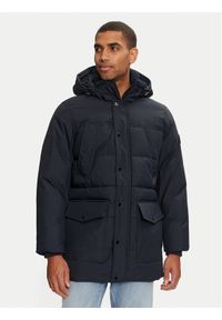 TOMMY HILFIGER - Tommy Hilfiger Kurtka zimowa Rockie MW0MW36593 Granatowy Regular Fit. Kolor: niebieski. Materiał: syntetyk. Sezon: zima #1