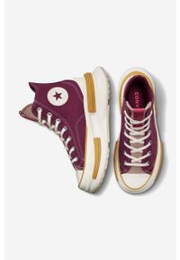 Converse trampki Run Star Legacy CX A03053C damskie kolor bordowy A03053C-RED. Nosek buta: okrągły. Kolor: czerwony. Materiał: guma. Szerokość cholewki: normalna. Obcas: na platformie #3