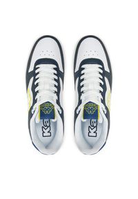 Kappa Sneakersy Logo Maserta 32193CW Biały. Kolor: biały. Materiał: skóra