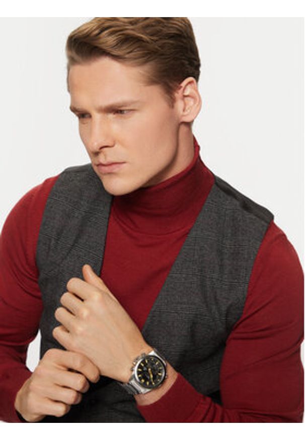 Casio Zegarek Edifice ECB-30DB-1A9EF Srebrny. Kolor: srebrny