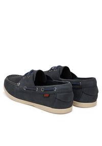Clarks Półbuty Charmouth Lace 26186600 Granatowy. Kolor: niebieski. Materiał: nubuk, skóra #6