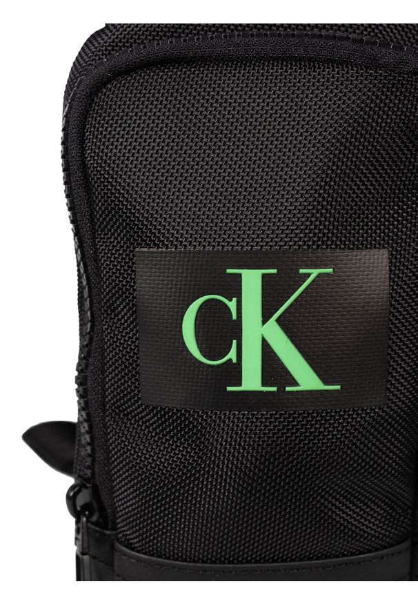 Calvin Klein Etui Na Telefon | K50K510426 | Mężczyzna | Czarny. Kolor: czarny. Materiał: poliester. Wzór: nadruk